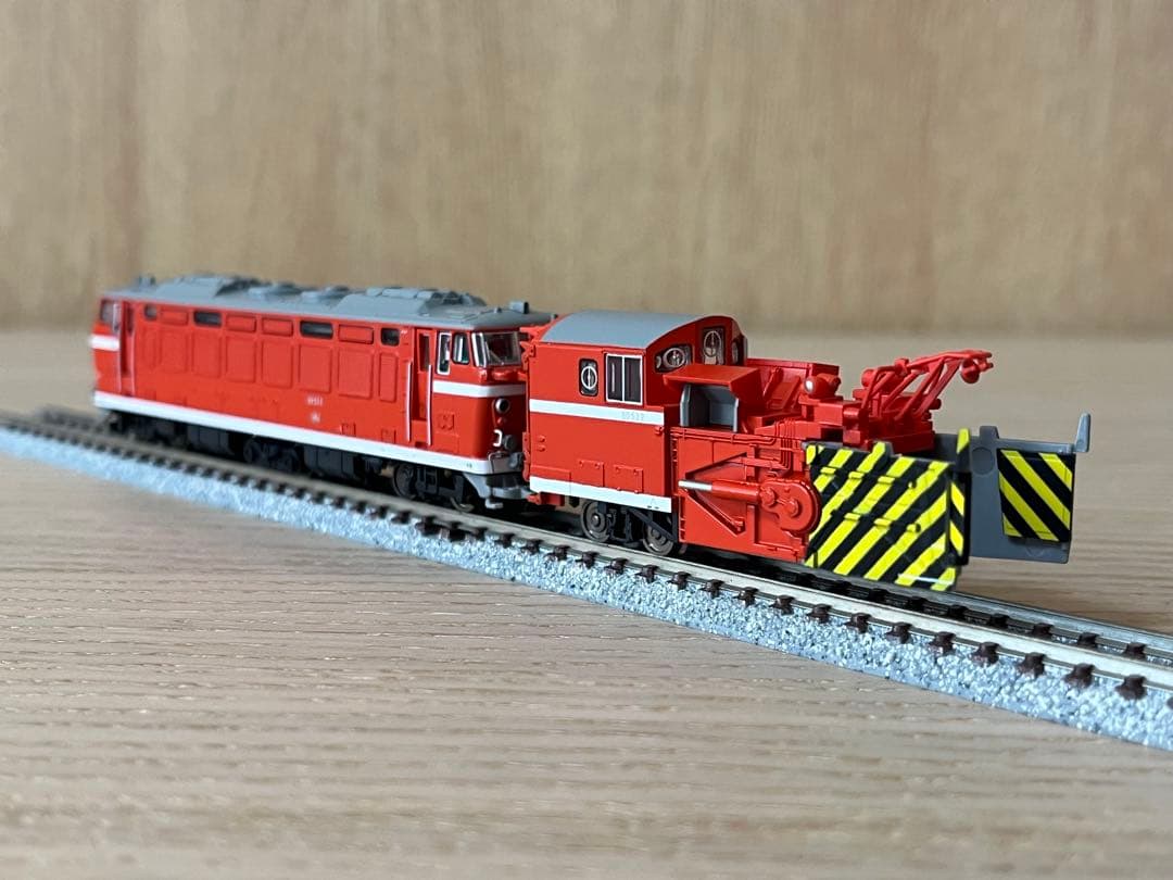 マイクロエース DD53-2 ロータリー除雪機関車 改造後 2両セット