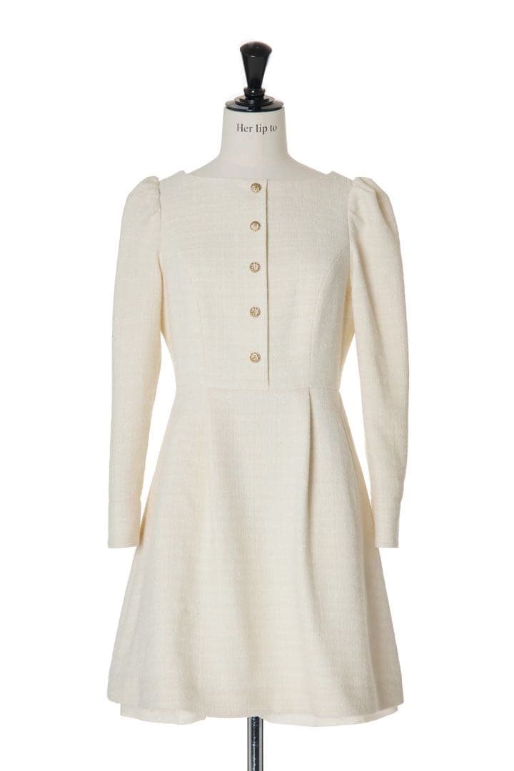 ハーリップトゥ Mondrian Tweed Mini Dress 通販