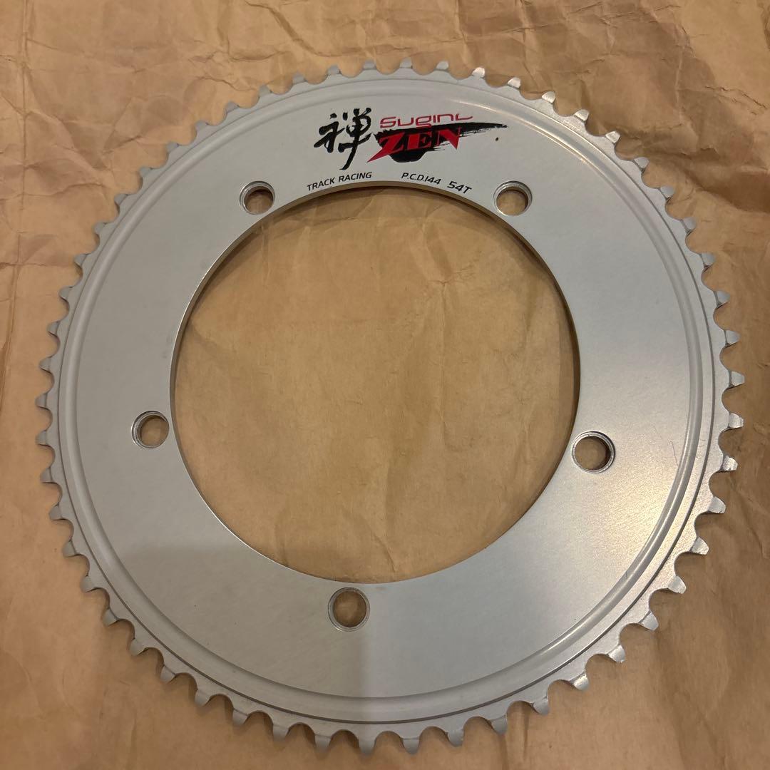 中古品】Sugino ZEN144 禅 54T チェーンリング NJS