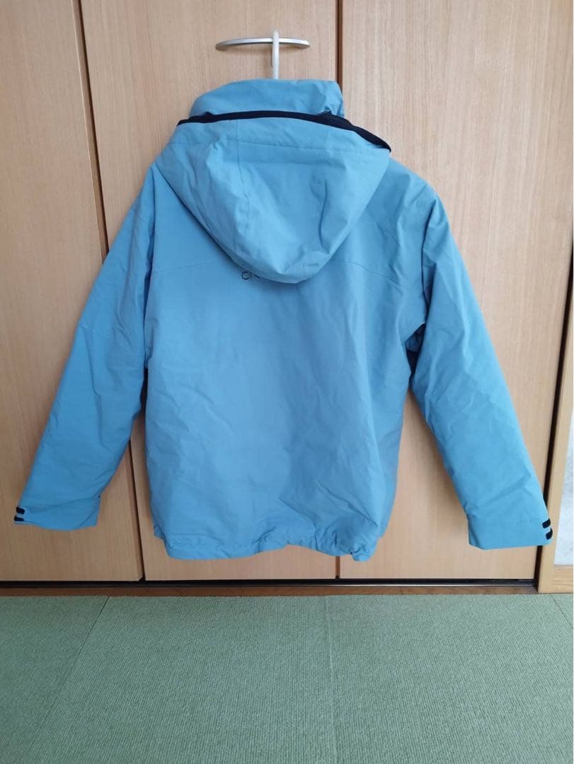 ON-YO-NE 水色 フード付きスキーウェア