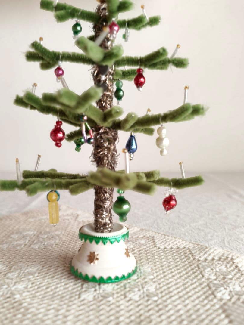 * christmas tree ❀ ヴィンテージオーナメントのクリスマスツリー