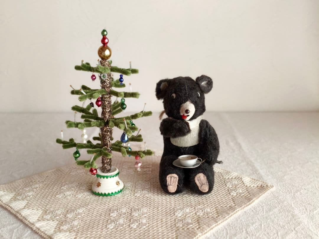 * christmas tree ❀ ヴィンテージオーナメントのクリスマスツリー