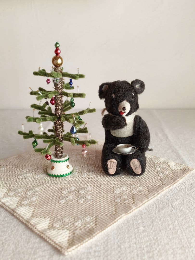 * christmas tree ❀ ヴィンテージオーナメントのクリスマスツリー