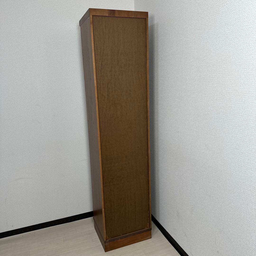 カリモク ガラスキャビネット キュリオケース 飾り棚 本棚 書棚 食器棚 i1※