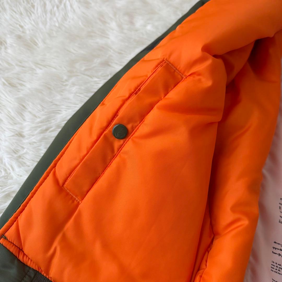 新品級 CDG×アルファインダストリーズ MA-1フライトジャケット カーキ M