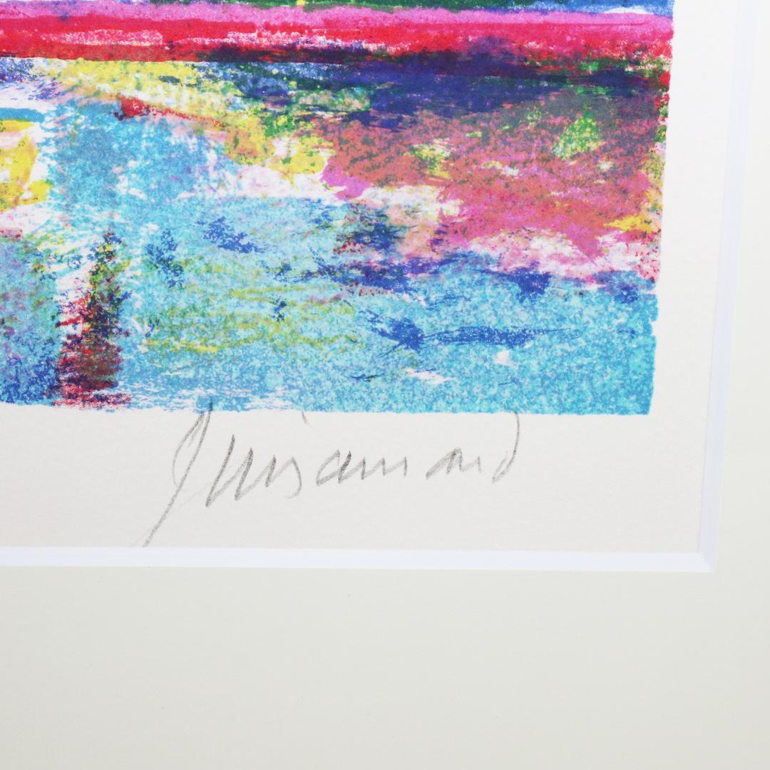 ポール・ギアマン リトグラフ エッフェル塔 97/350 - メルカリ