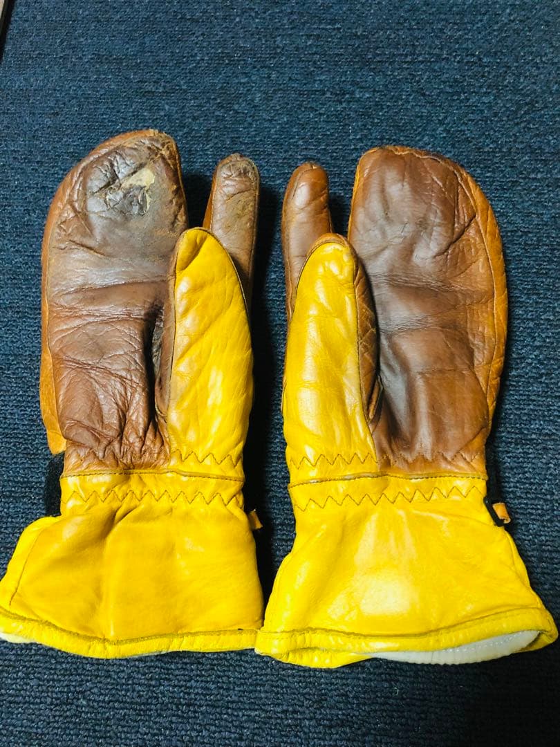 Hestra スキーグローブ イエロー/ブラウン Hestra イエロー⁄ブラウン