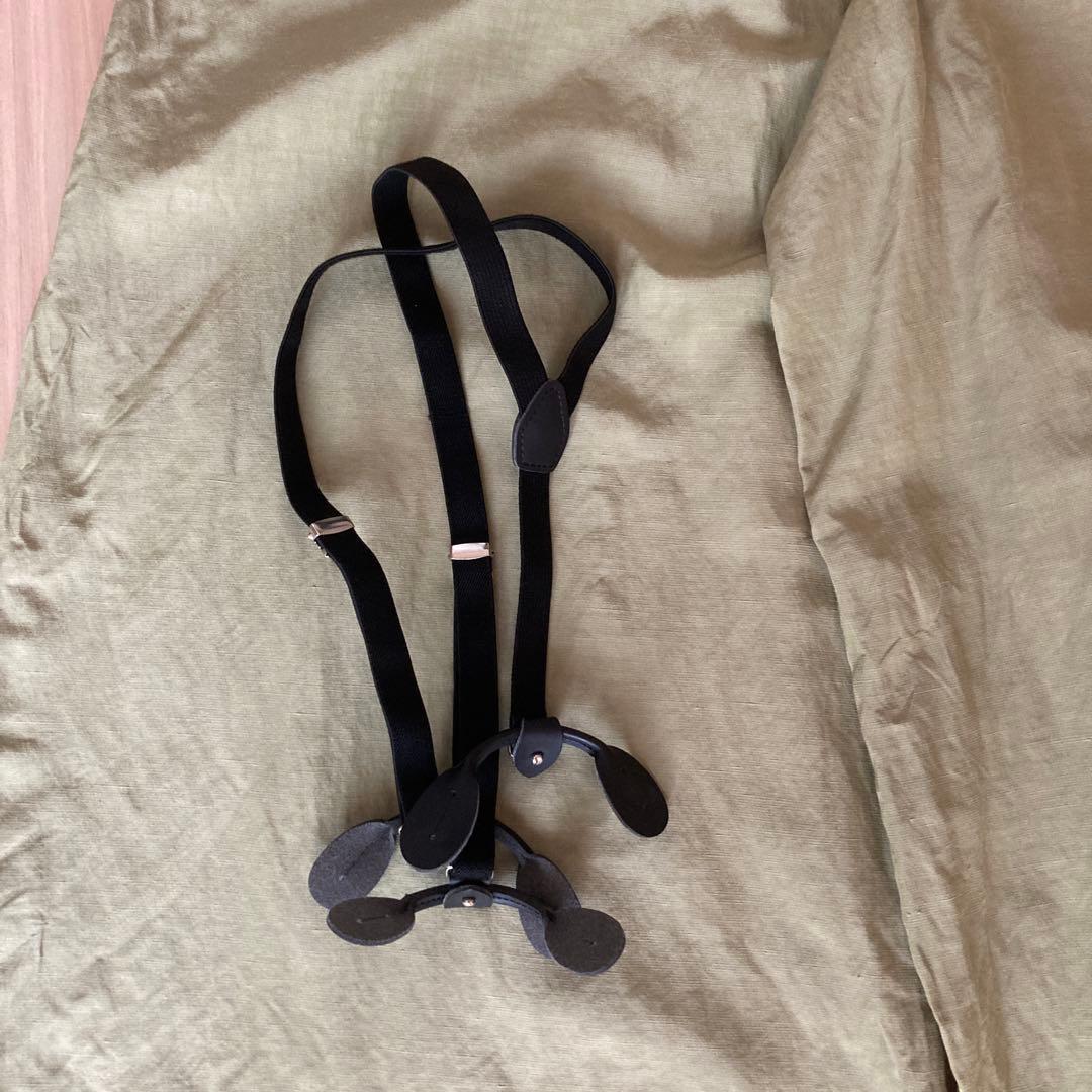 【新品】CURRENTAGE Spick and Span別注サスペンダーパンツ