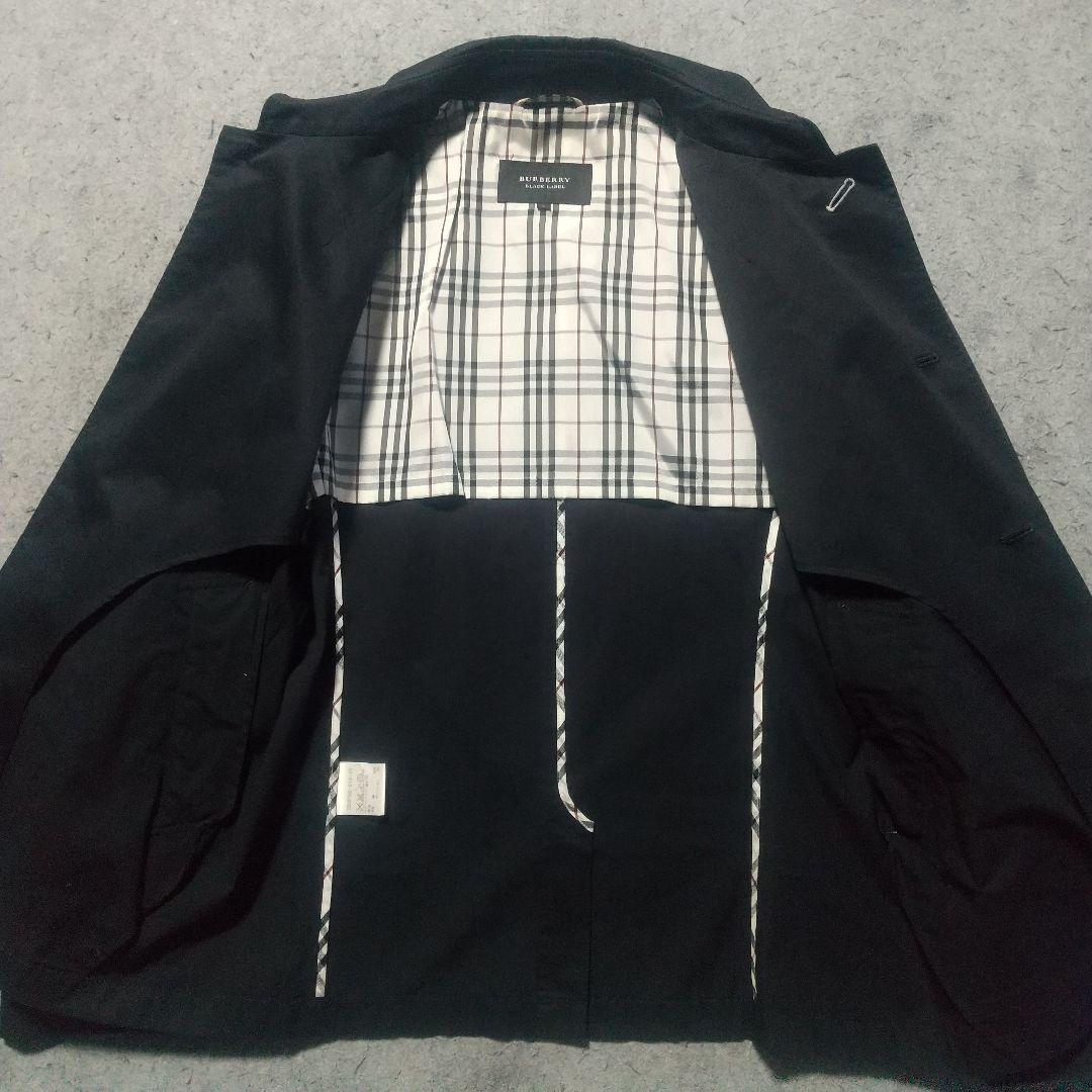 バーバリーブラックレーベル マリンコート L ジャケット 秋 アウター 銀ボタン
