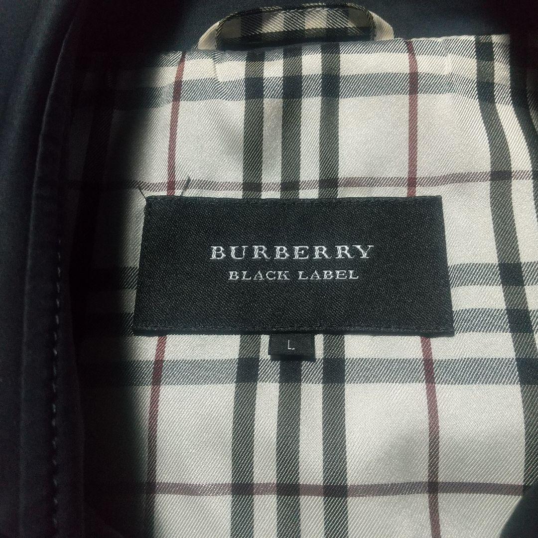 バーバリーブラックレーベル マリンコート L ジャケット 秋 アウター 銀ボタン