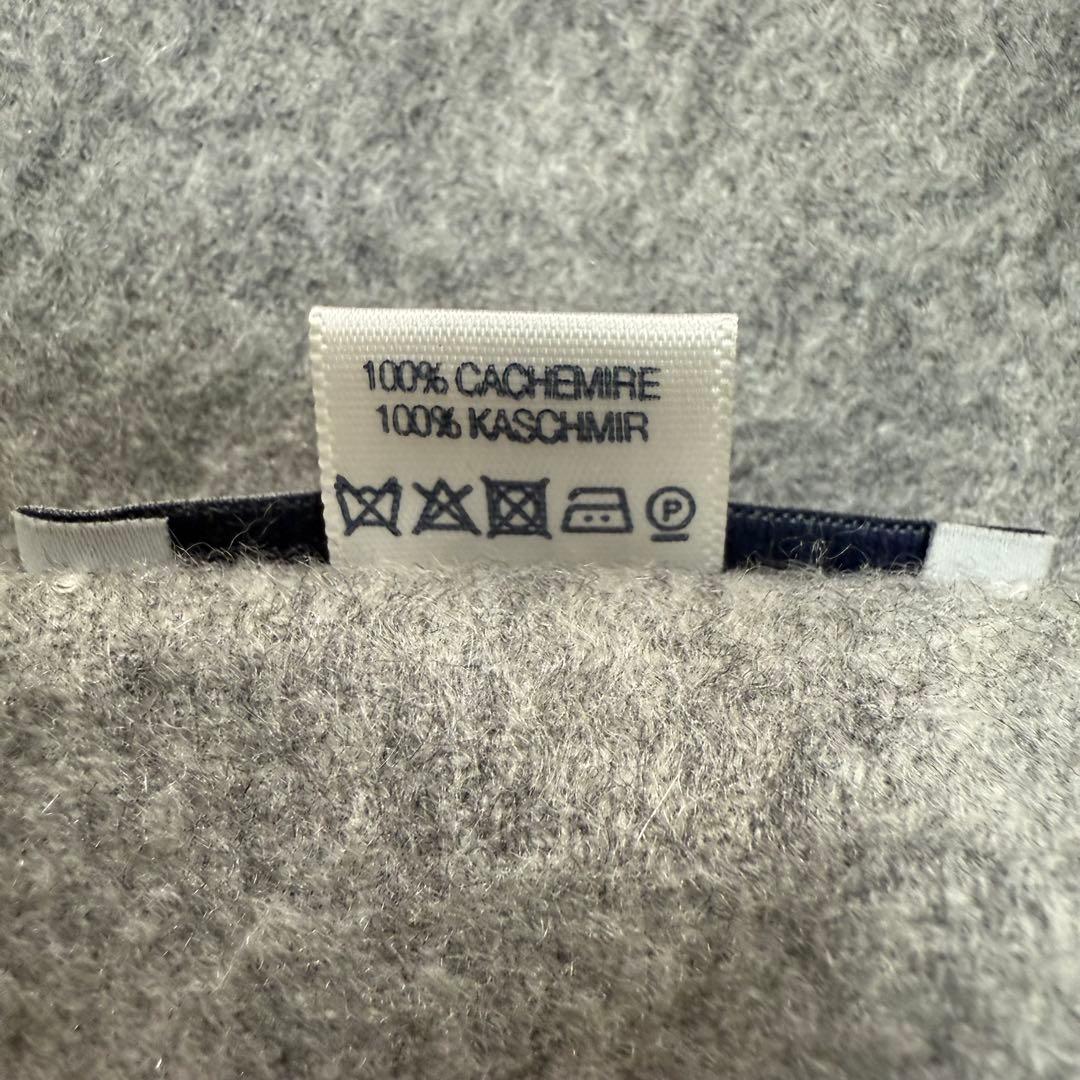 ジョンストンズ オブ エルガン 大判ストール スコットランド製　カシミヤ100%