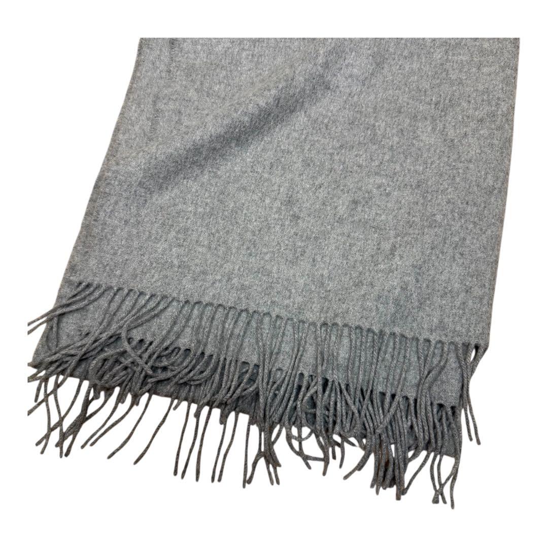 ジョンストンズ オブ エルガン 大判ストール スコットランド製　カシミヤ100%