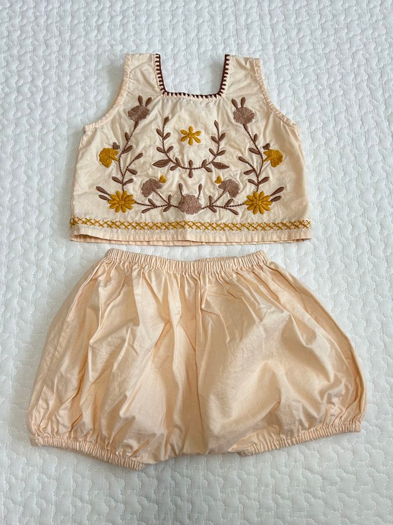 apolina kids アポリナ セットアップ 2-3y