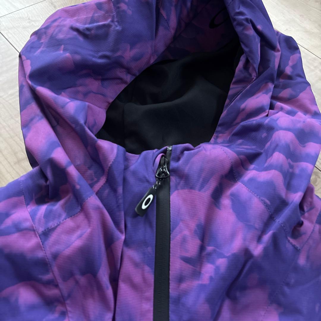 新品　オークリー　ウィメンズ　スキー　スノーボードウェア　パープル　L