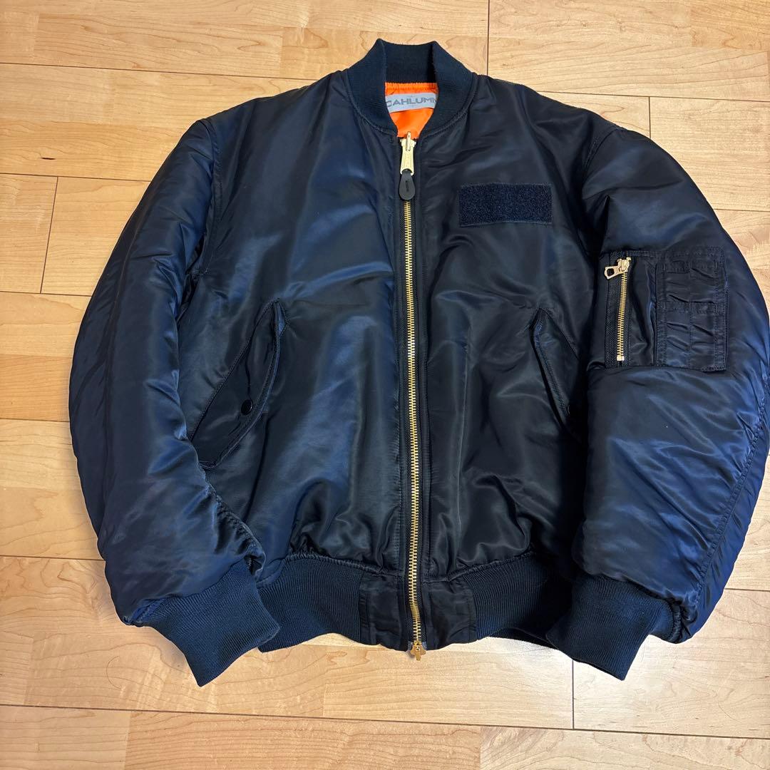 CAHLUMN カウラム MA1 ジャケット【S】　brochure ssz