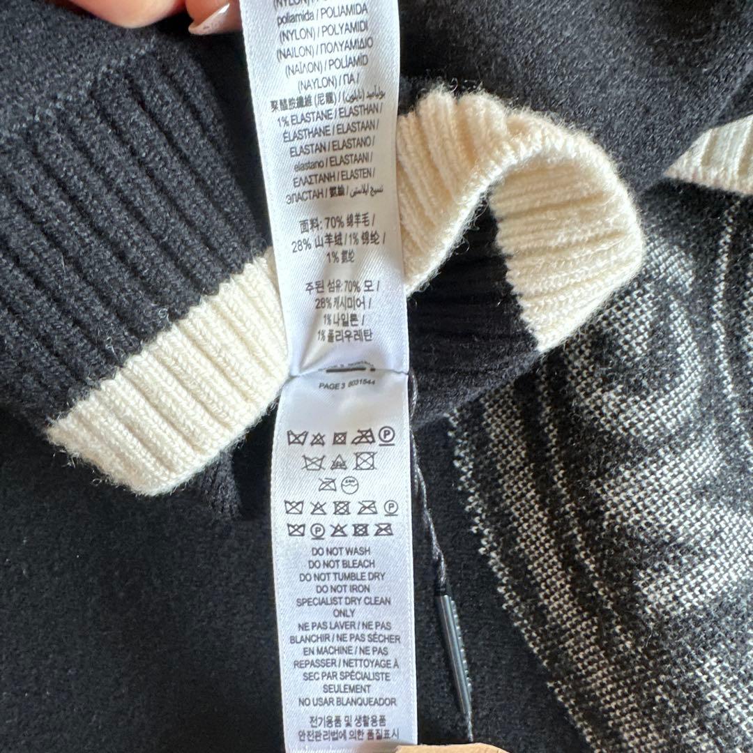 バーバリー　Burberry ポンチョ　ケープコート　ブラック