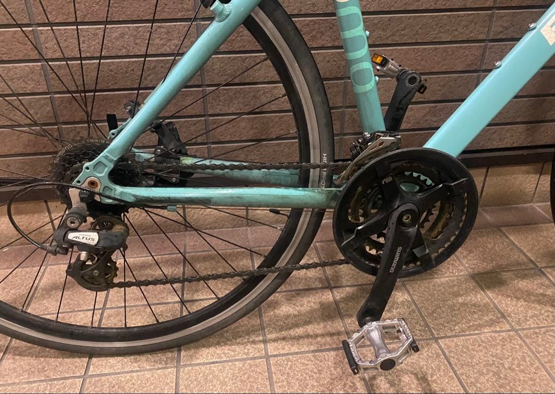 ビアンキ　ローマ　クロスバイク　アルミフレーム　愛知県より