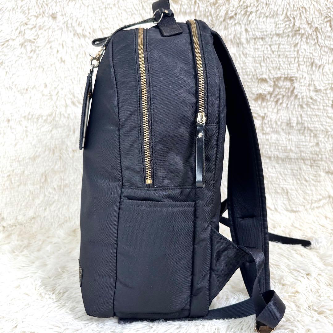 PORTER GIRL ポーターガール シア リュック ブラック 2層式 黒