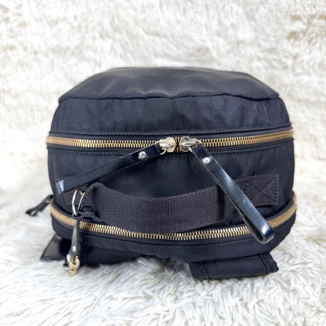 PORTER GIRL ポーターガール シア リュック ブラック 2層式 黒