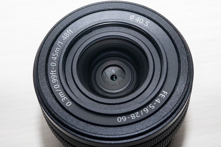SONY FE 28-60mm F4-5.6 SEL2860 フルサイズ