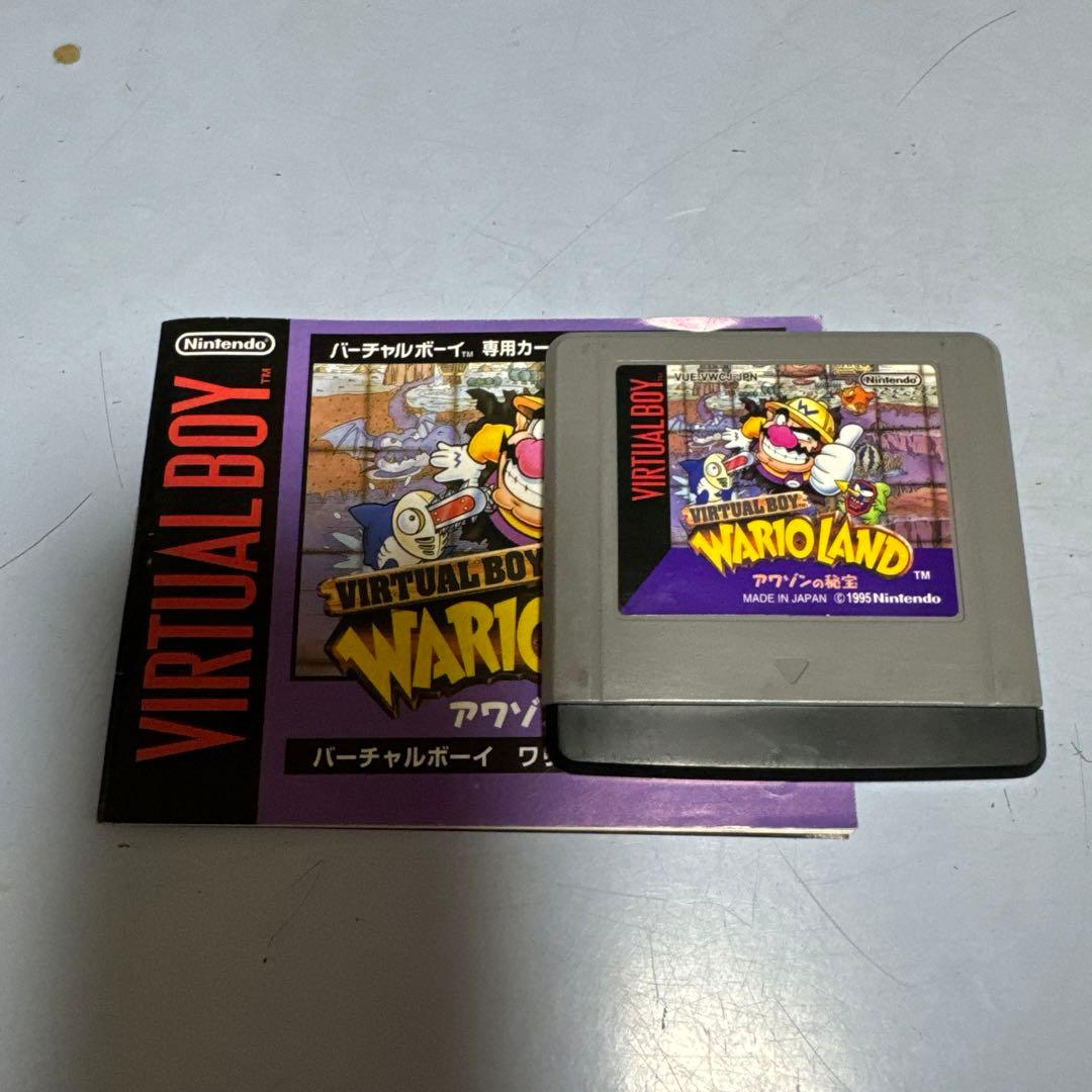 レア バーチャルボーイ ワリオランド アワゾンの秘宝 - メルカリ