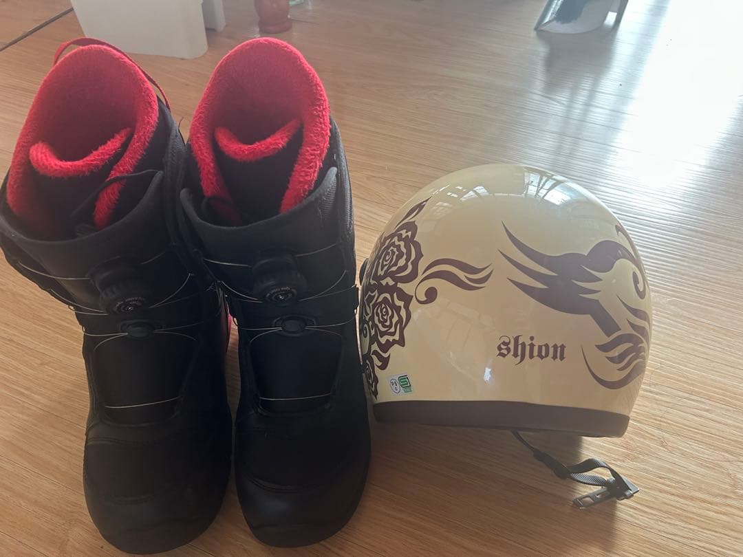 Yellowbus スノーボードセット ブーツ24.5cm ヘルメット ケース付