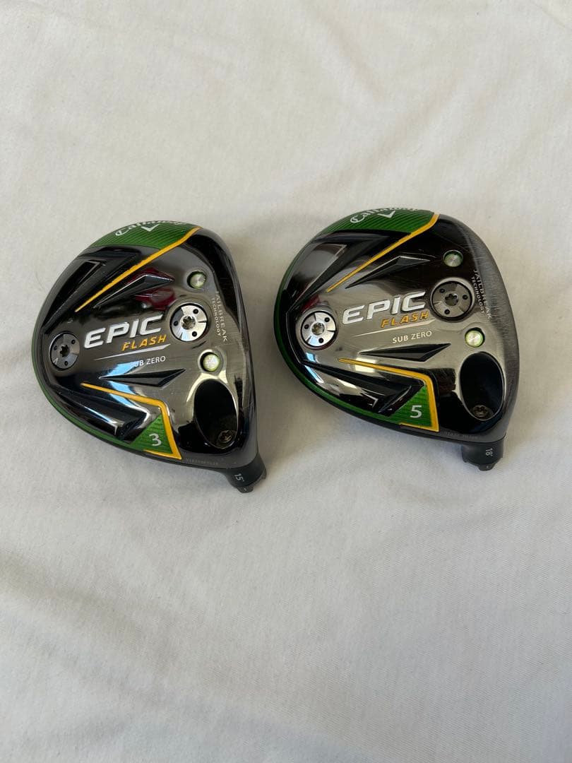 キャロウェイ　エピックフラッシュサブゼロ　3W 5W