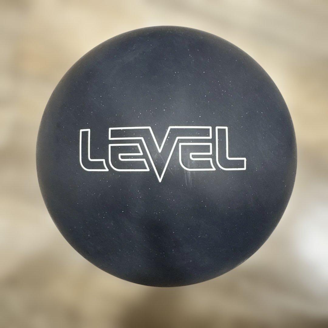 LEVEL ブラック ボウリングボール 15LB 2OZ