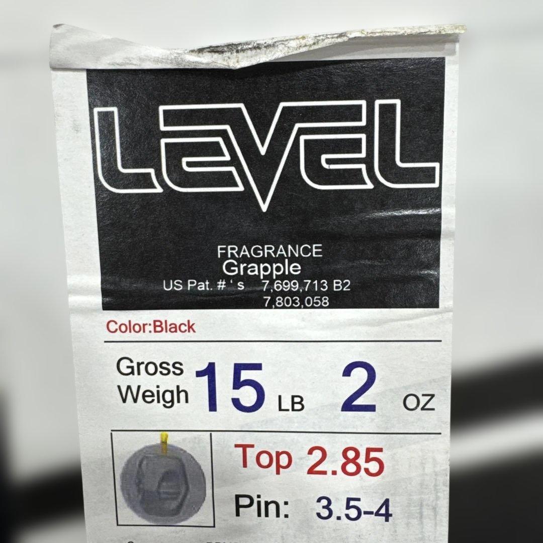 LEVEL ブラック ボウリングボール 15LB 2OZ
