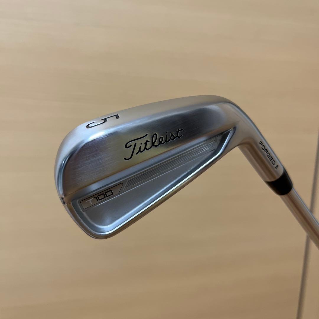 タイトリスト T100 2023モデル アイアンセット 5～Pw DG s200