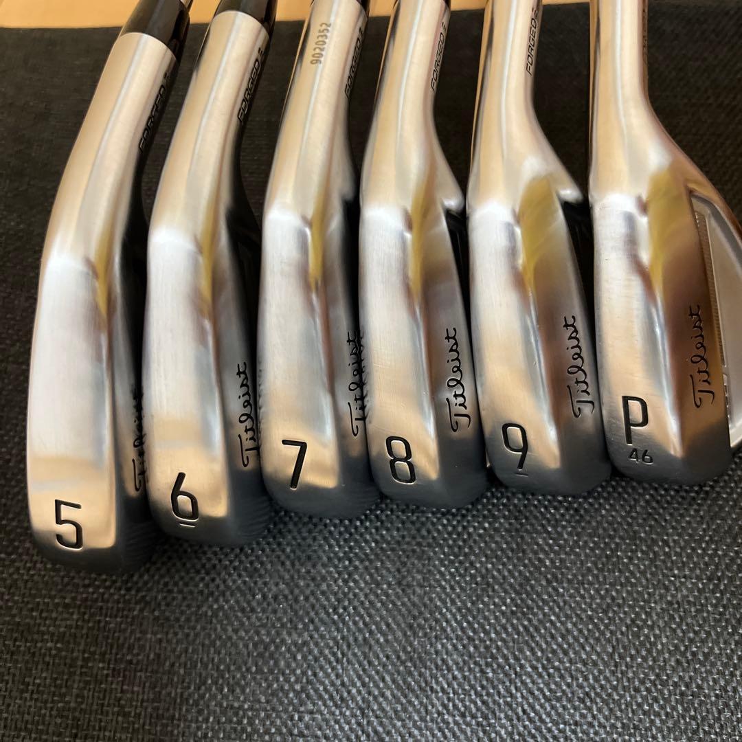 タイトリスト T100 2023モデル アイアンセット 5～Pw DG s200