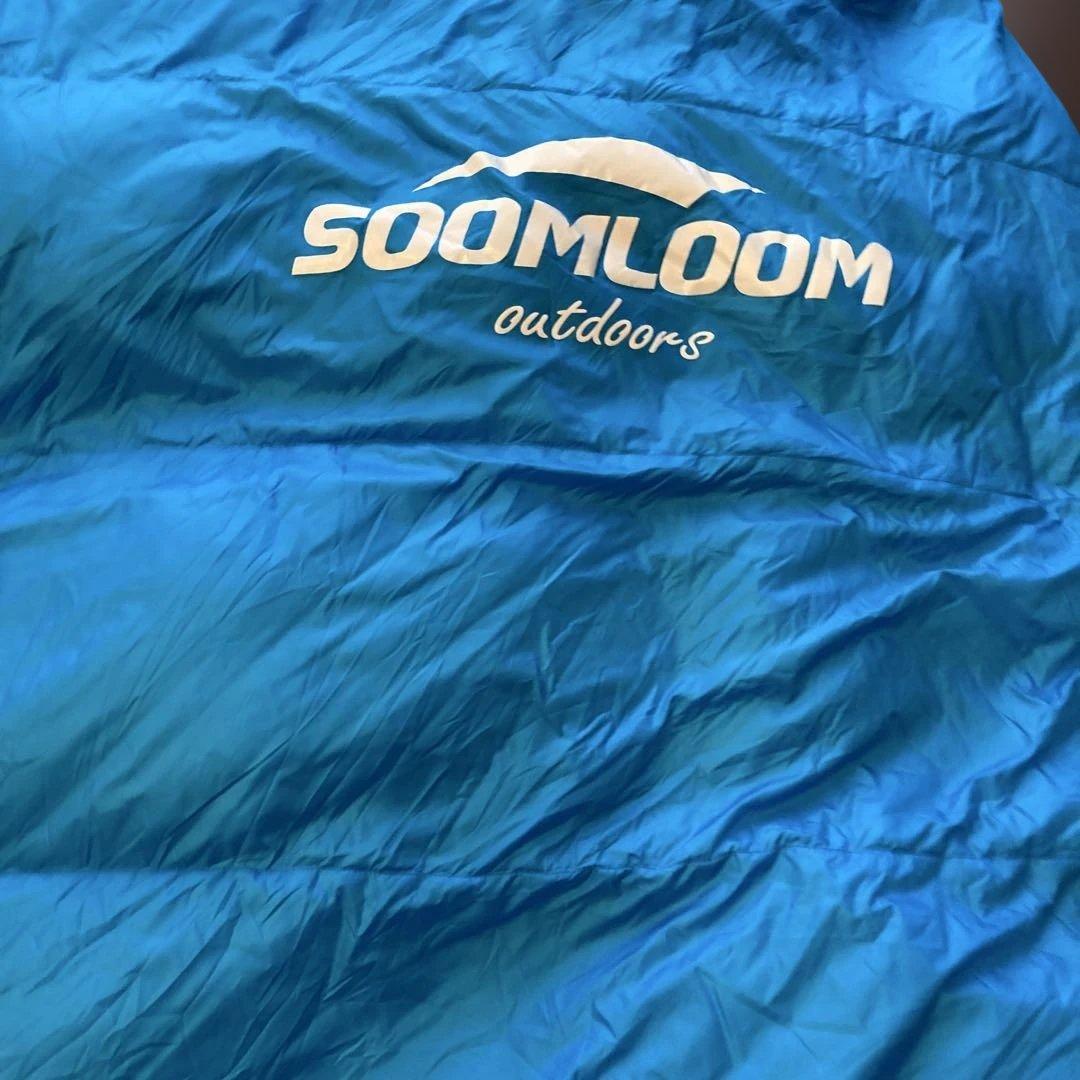 Soomloom 寝袋 マミー型 シュラフ ダウンシュラフ800グラム①
