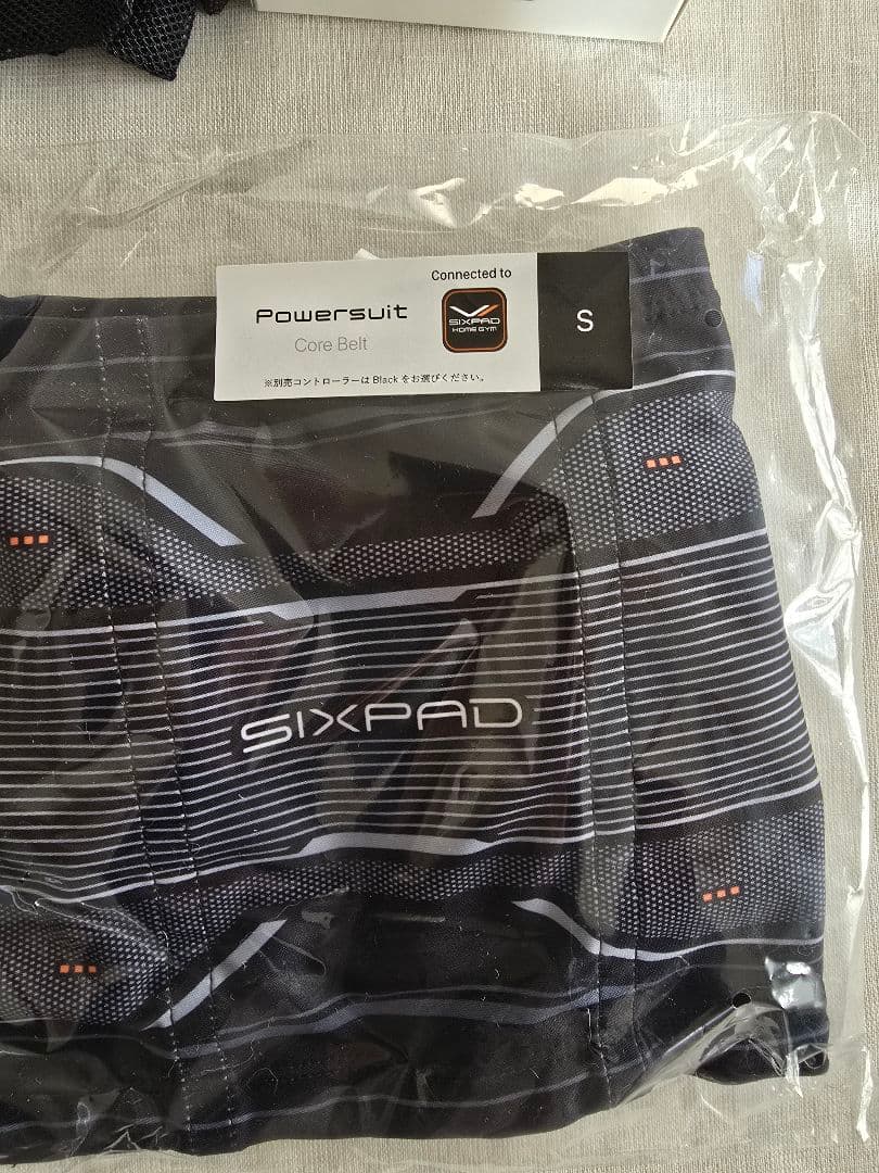 SIXPAD Powersuit Core Belt 　Sサイズ