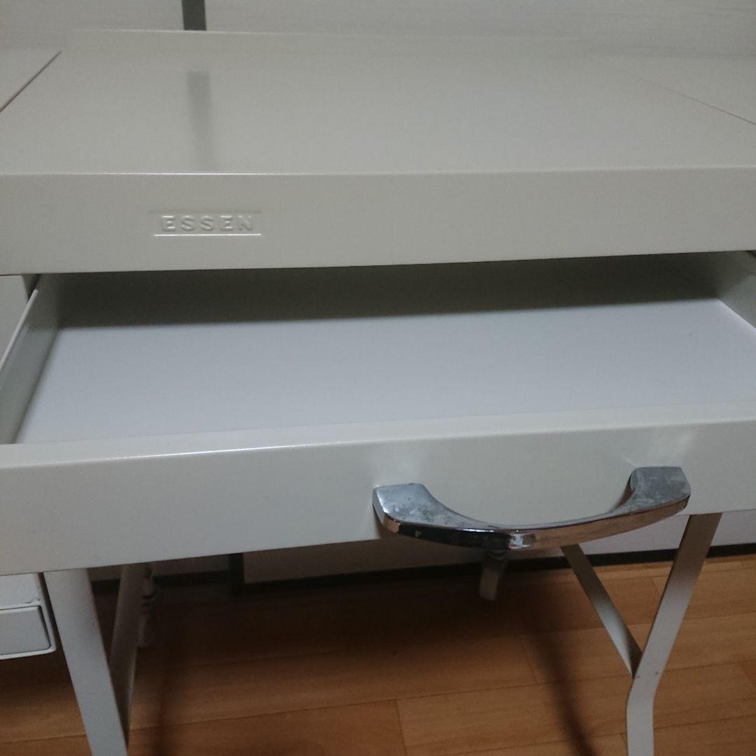 ASPLUND アスプルンド essen エッセン タイプライターデスク 机 白