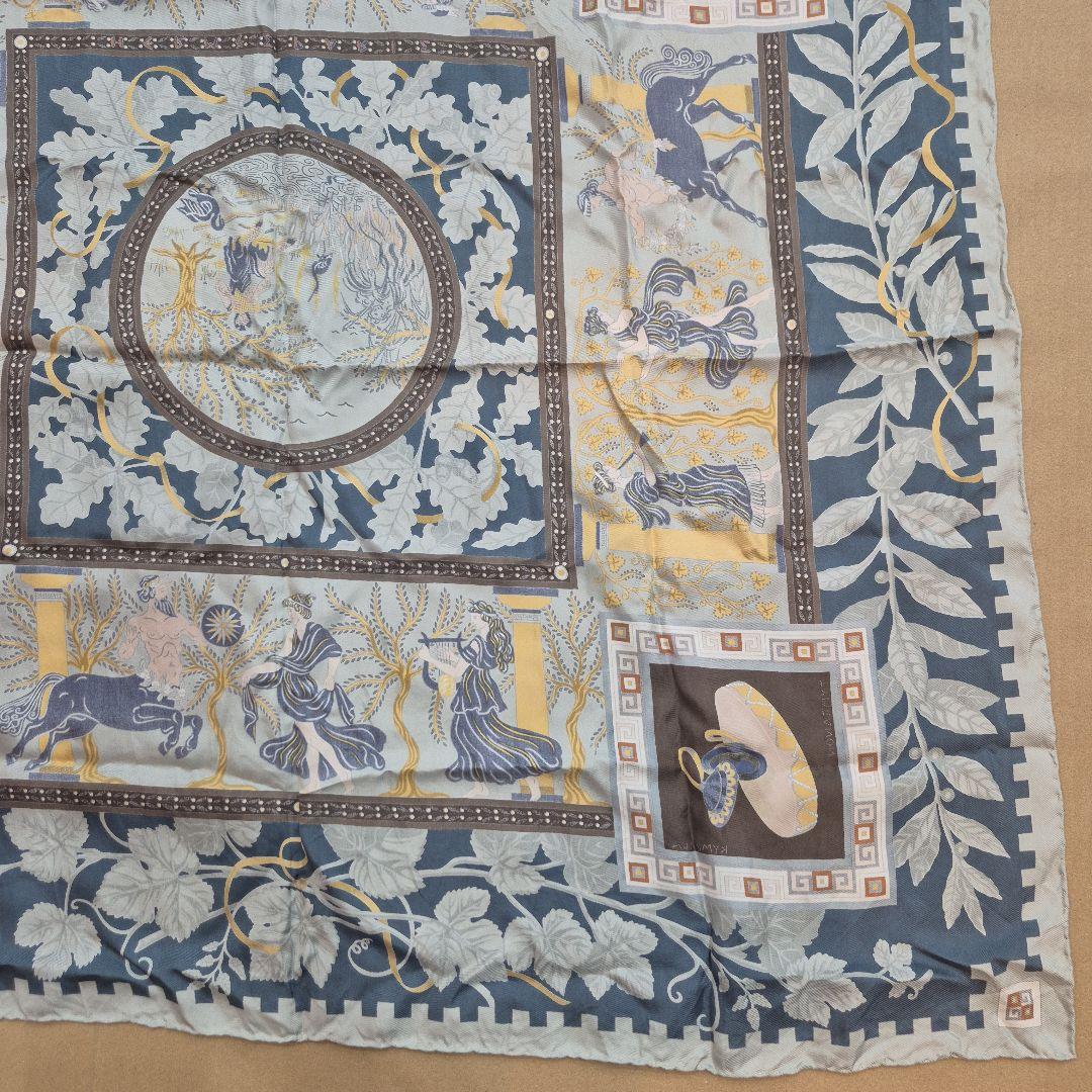 エルメス スカーフ カレ90 MUSIQUE DES DIEUX 神々の音楽