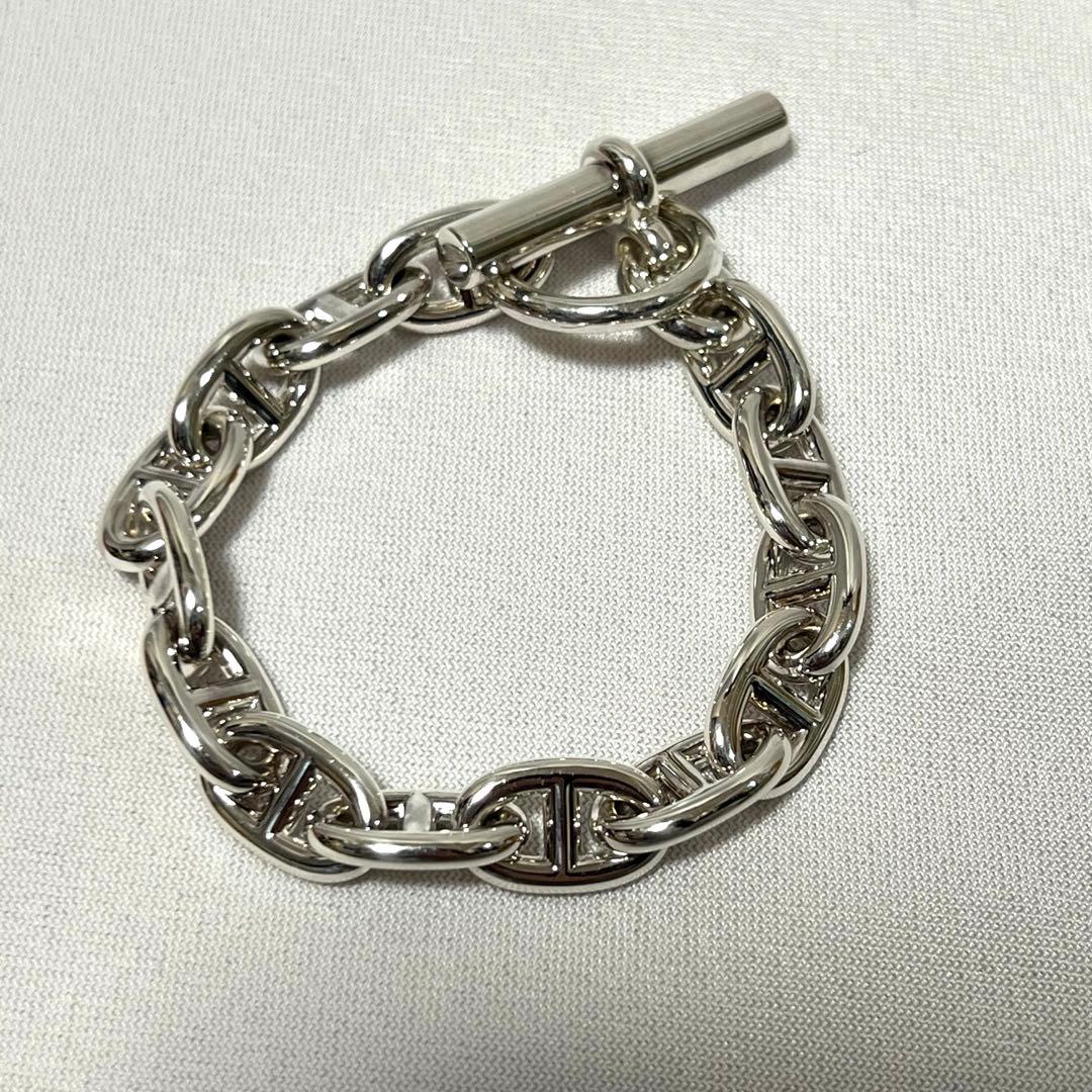 HERMES エルメス　シェーヌダンクルMM 14コマ　Ag925 シルバー