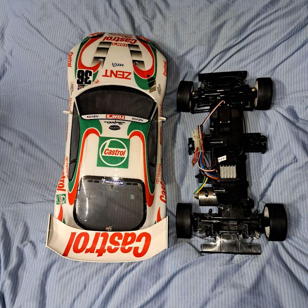 タミヤCASTROLTOM'S-SUPRA 2000 TOM -4WD1式セット