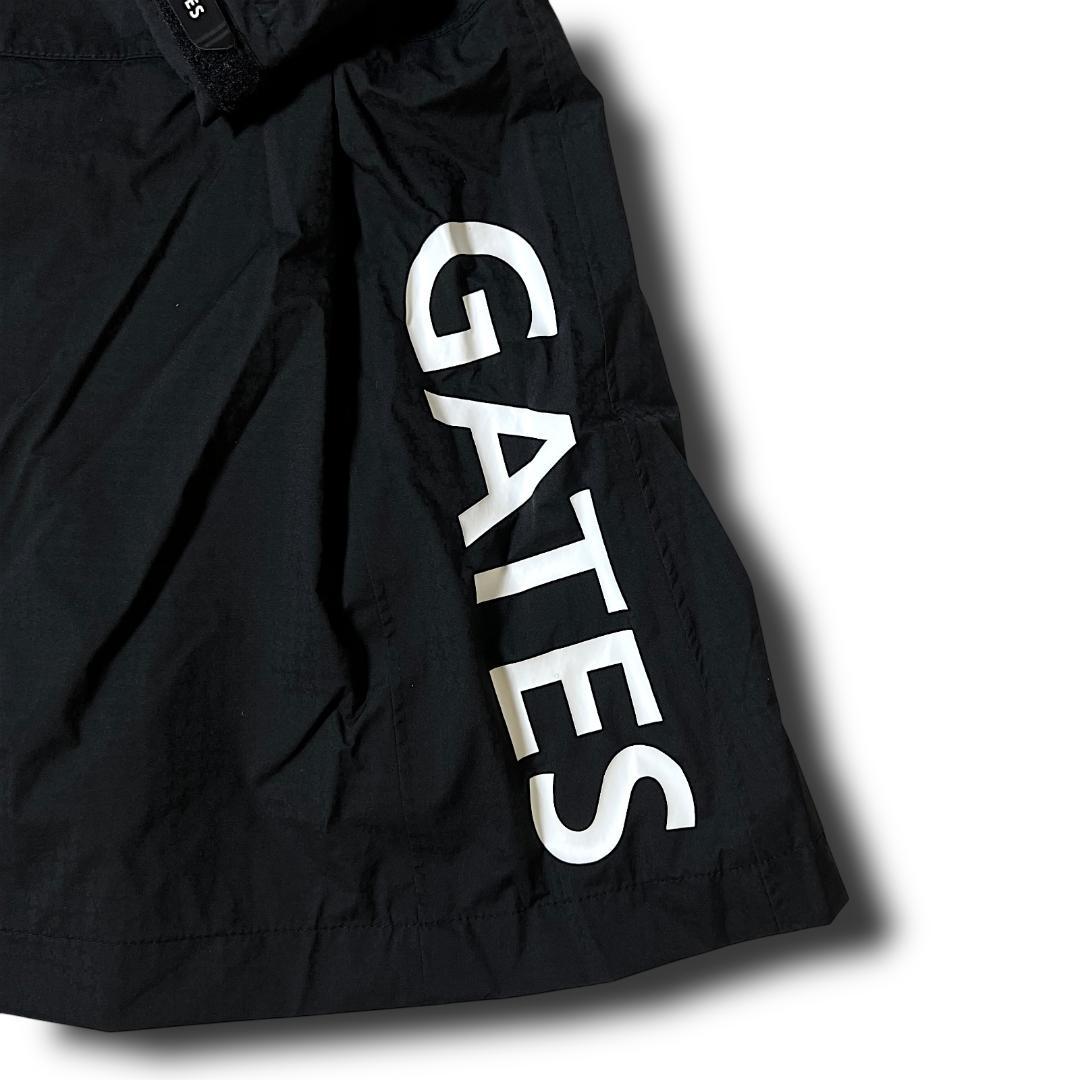 0 パーリーゲイツ AQUAX 防水透湿 レインジャケット ワンピース 黒系