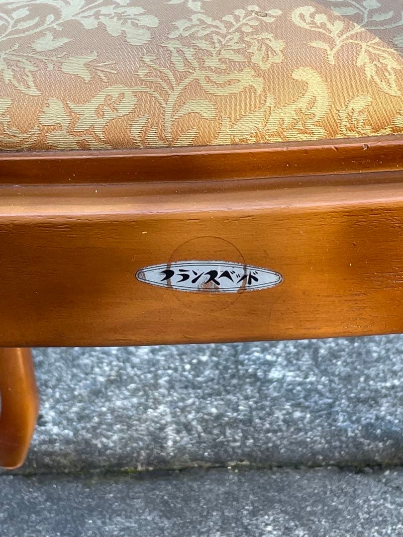 稀少/ビンテージ/フランスベッド/ヨーロピアン/ダイニングチェア/チェア/猫脚