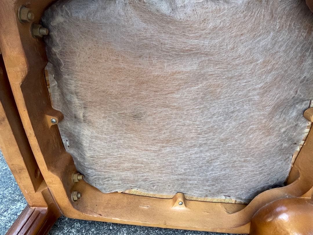 稀少/ビンテージ/フランスベッド/ヨーロピアン/ダイニングチェア/チェア/猫脚