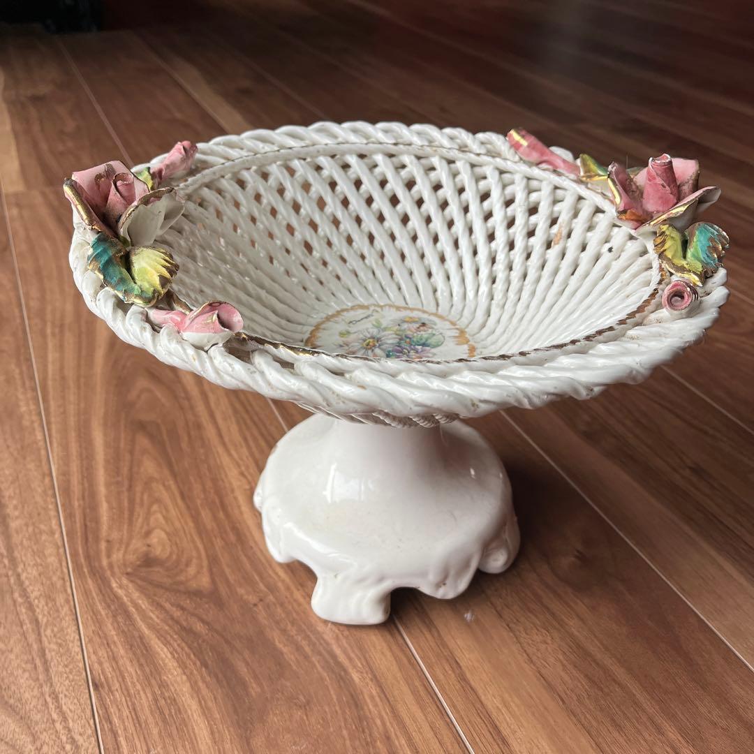 陶器製 フルーツバスケット イタリア - メルカリ