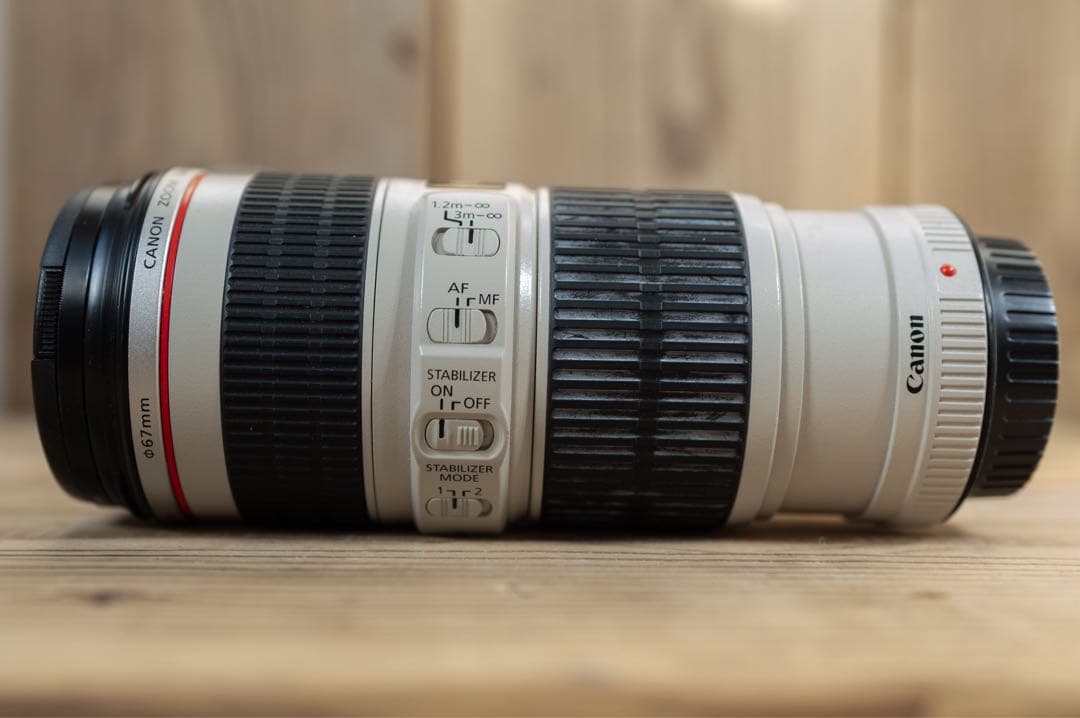 CANON EF 70-200mm F4L IS USM 付属品あり