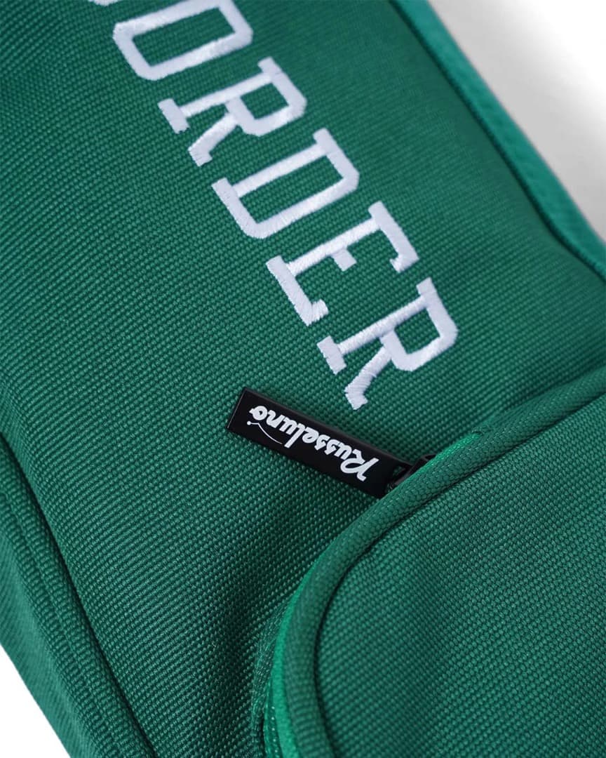 定価19,800円 ラッセルノ Russeluno GOLF クラブケース 緑