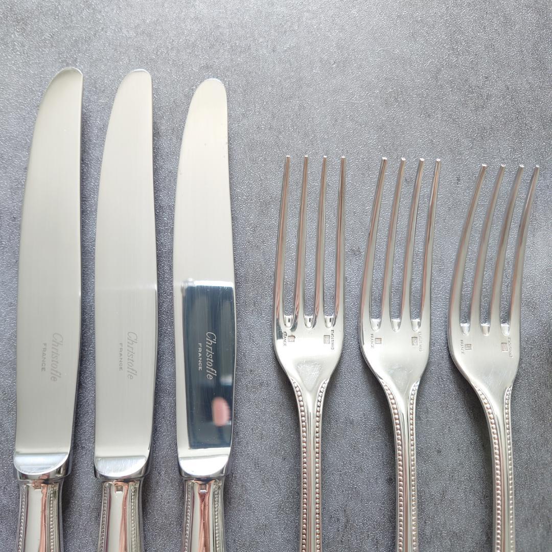 クリストフル パール テーブルサイズ 9点