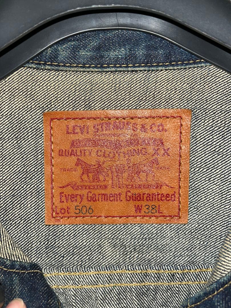 Levi’s 71506-XX 506XX 1st 38 濃紺美品　90s
