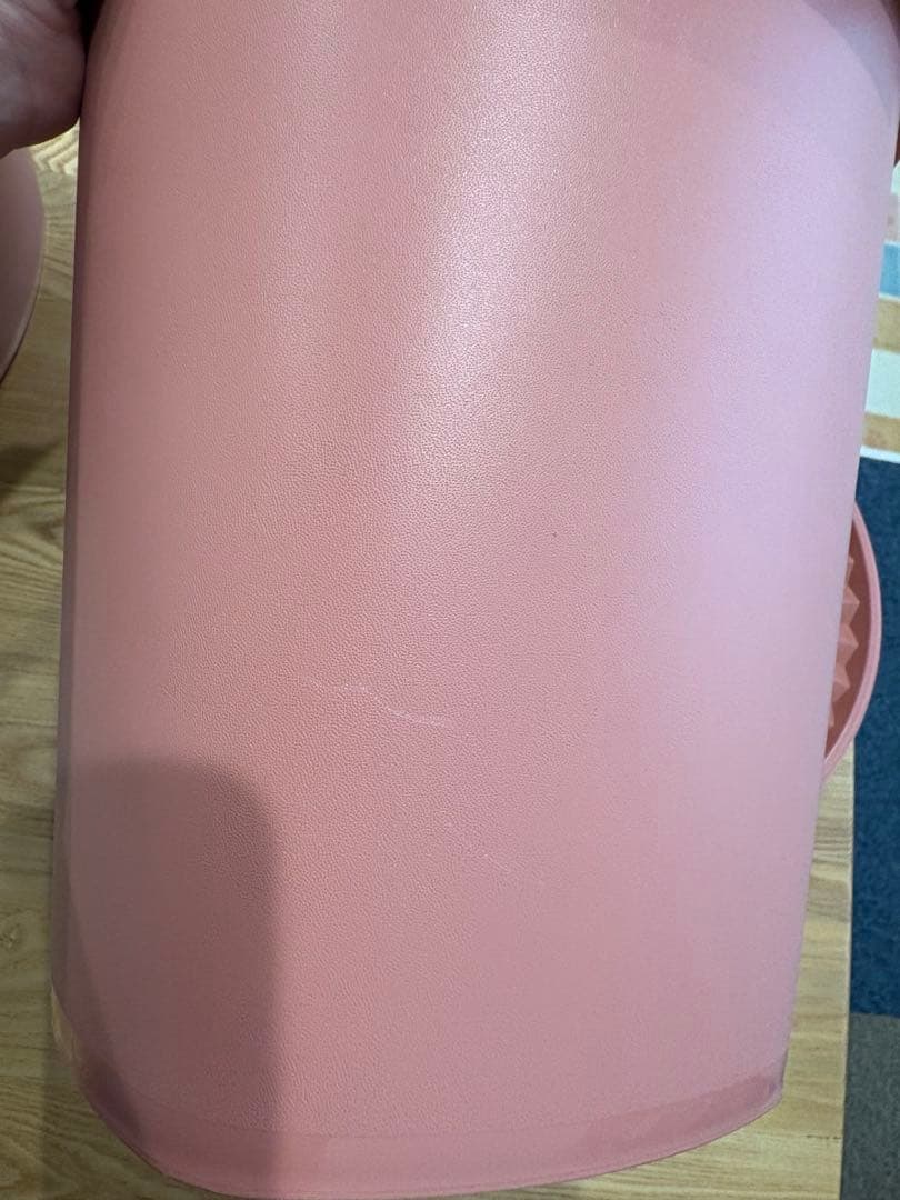 タッパーウェア　マキシデコレーター　サーモンピンク　2個セット　大サイズ