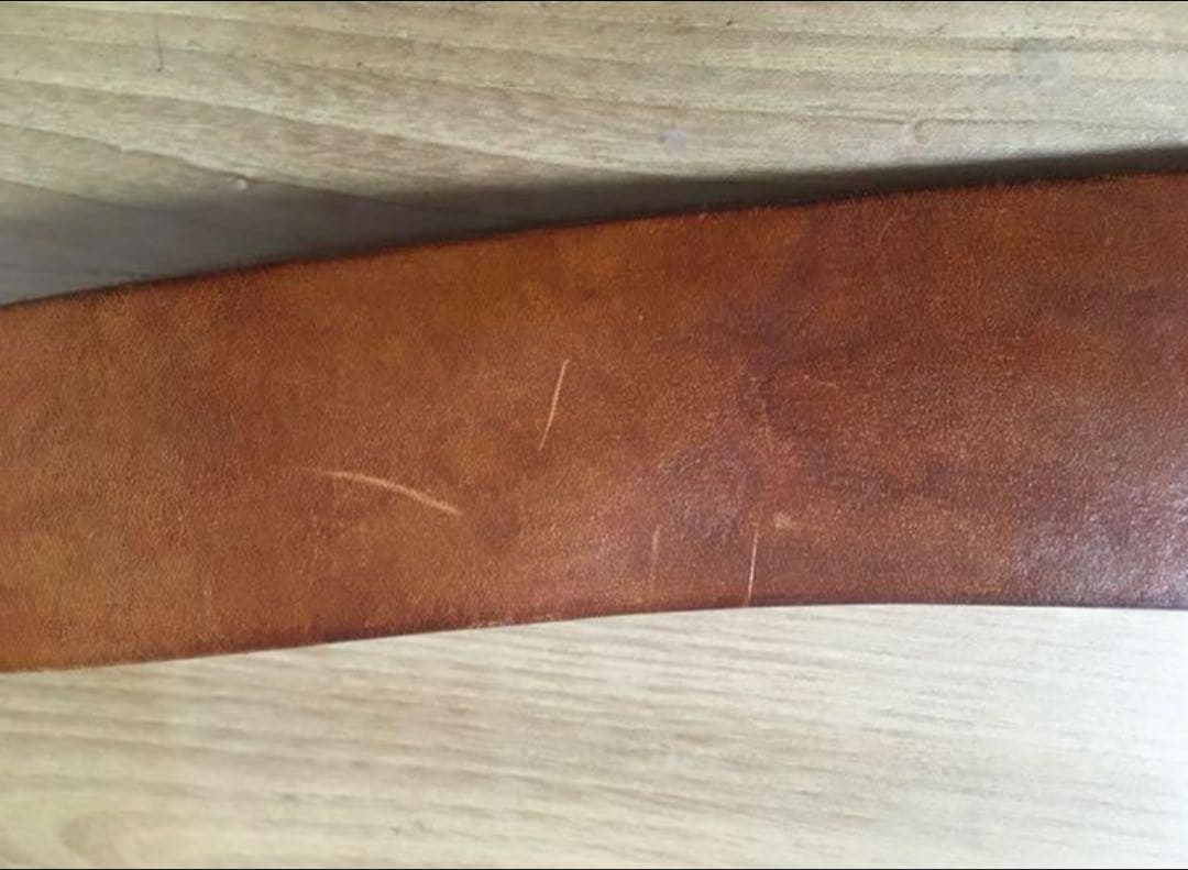 Miu Miu レザー ベルト ブラウン