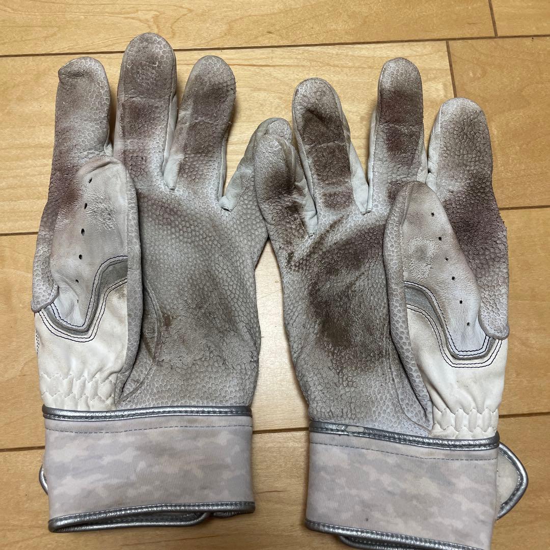 ミズノプロ　バッティンググローブ　プロ実使用