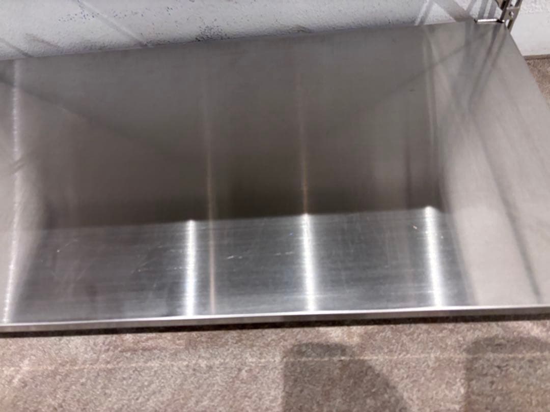 ☘️送料無料⭐️美品⭐️無印良品⭐️ステンレスユニットシェルフ⭐️棚セット⭐️ワイド⭐️小