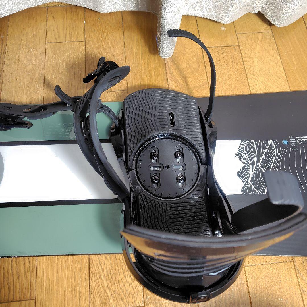 SALOMON サロモン SIGHT 153cm スノボ ビンディング付き